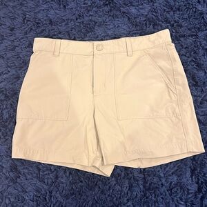 North Face Beige Hiking Shorts Size Girls Large (14/16)